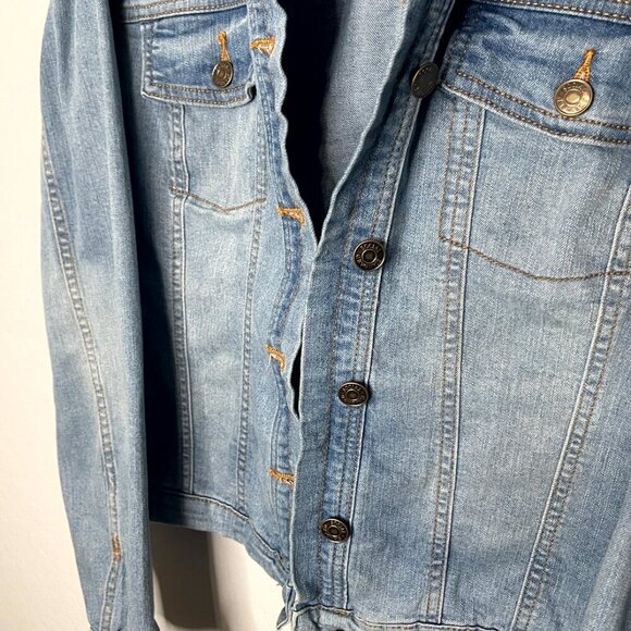 Social Standards by Sanctuary Classic Denim Jean Jacket Size XL - Picture 7 of 9